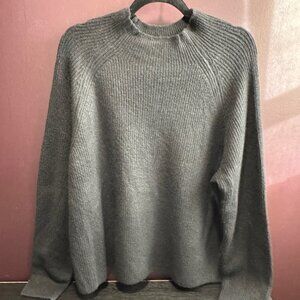 NWT Halogen Black Mock neck sweater